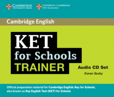 KET for Schools Trainer Audio CDs (2)